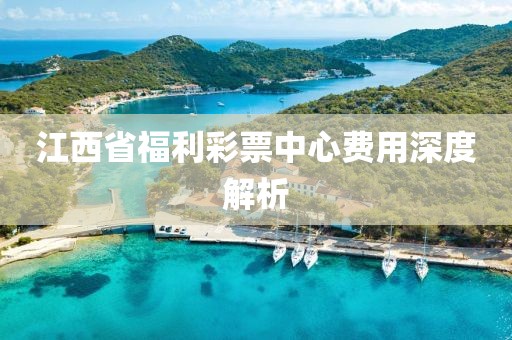 江西省福利彩票中心费用深度解析