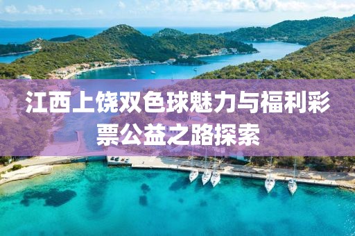 江西上饶双色球魅力与福利彩票公益之路探索